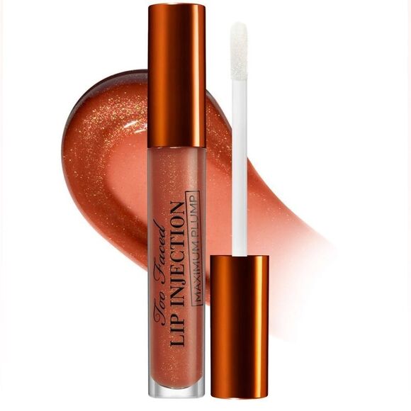 TOO FACED LIP INJECTION EXTREME- FULL SIZE- “CARAMEL APPLE” - Picture 2 of 9